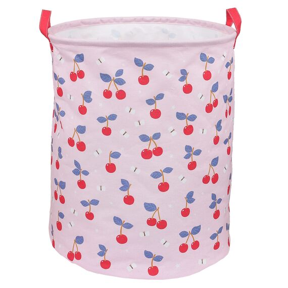 A little lovely company - Storage Basket - Cherries - Soft Pink / Home and Kitchen Uncategorized (Home & Kitchen) Home & Kitchen
