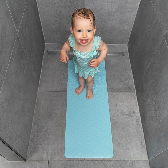 Reer - MyHappyBath Mat XL Bath Mat - Blue - 97 x 36 cm / Home and Kitchen Uncategorized (Home & Kitchen) Home & Kitchen