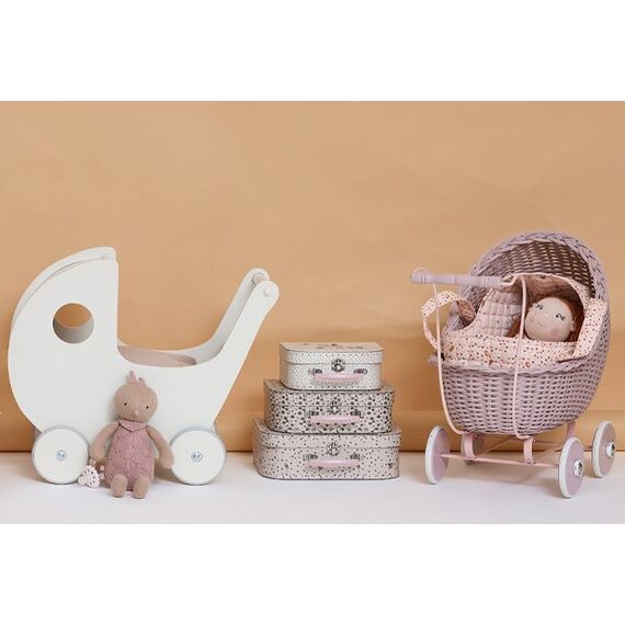 Smallstuff - Suitcase Set with Hearts, Birds and Flowers - L, M, S / Home and Kitchen Αταξινόμητα (Σπίτι & Κουζίνα) Σπίτι & Κουζίνα