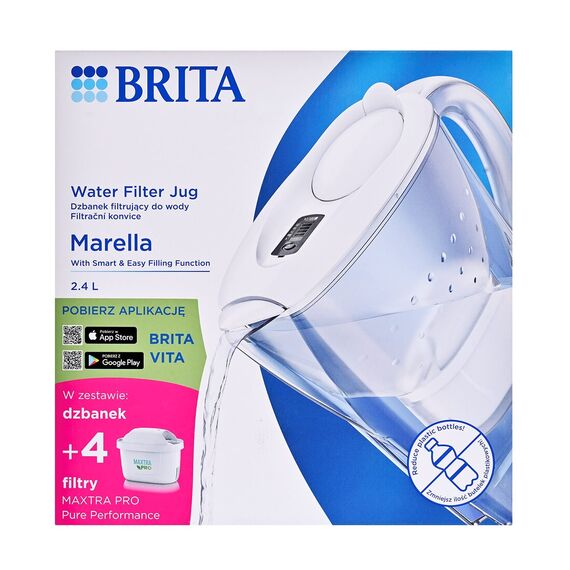 Brita Marella + 4 Maxtra Pro PP filter jug Κουζίνα Σπίτι & Κουζίνα
