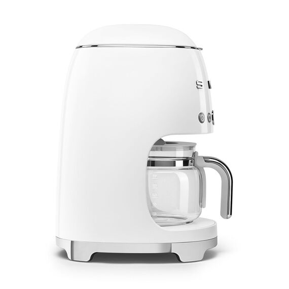 Smeg 50's Style Drip Filter Coffee Machine DCF02WHEU White Coffee Machines Appliances