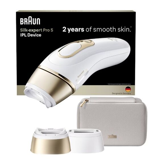 Braun Silk-expert Pro PL5210 IPL Intense pulsed light (IPL) Gold, White Συσκευές Περιποίησης Περιποίηση Προσώπου