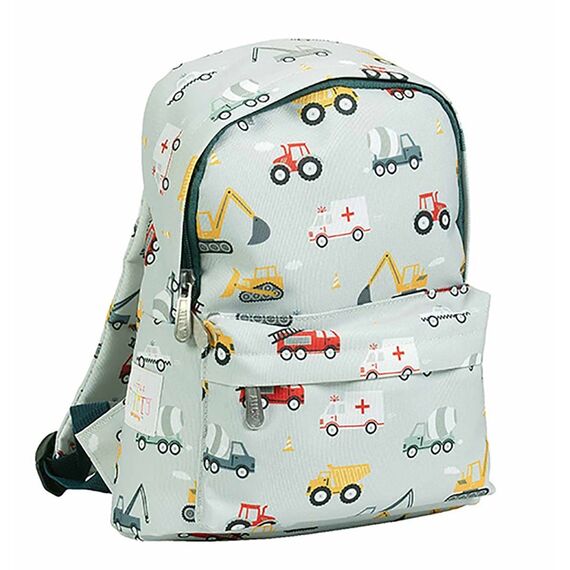A little lovely company - Little Backpack - Vehicles - 22 x 30 x 10 cm / Luggage and Travel Gear Αταξινόμητα (Βαλίτσες & Τσάντες) Βαλίτσες & Τσάντες