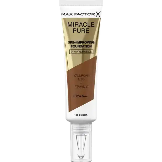 Max Factor - Miracle Pure Skin-Improving Foundation - 100 Cocoa / Beauty Αταξινόμητα (Ομορφιά)