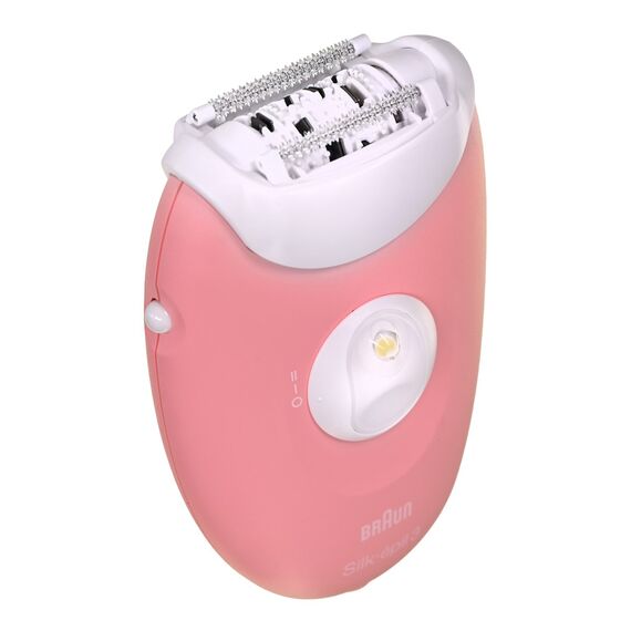 BRAUN Silk-épil 3  SES 3-176 Epilator, White and Pink Συσκευές Περιποίησης Περιποίηση Προσώπου