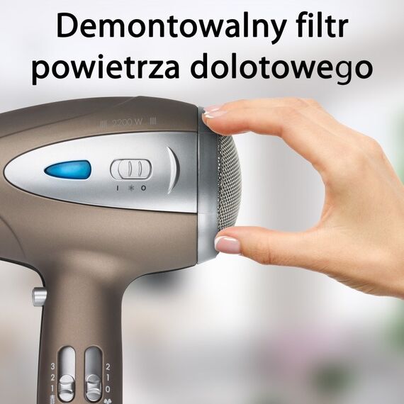 ProfiCare PC-HTD 3113 hair dryer 2200 W Brown Hair Tools Hair Care