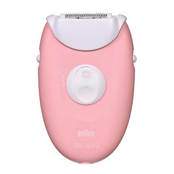 BRAUN Silk-épil 3  SES 3-176 Epilator, White and Pink Συσκευές Περιποίησης Περιποίηση Προσώπου