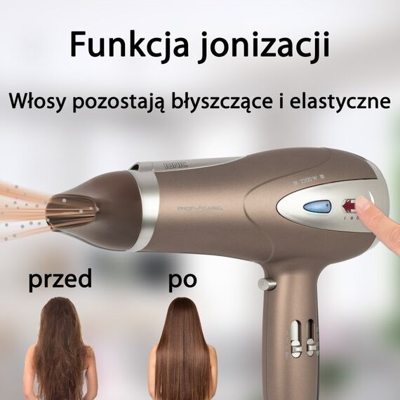 ProfiCare PC-HTD 3113 hair dryer 2200 W Brown Hair Tools Hair Care