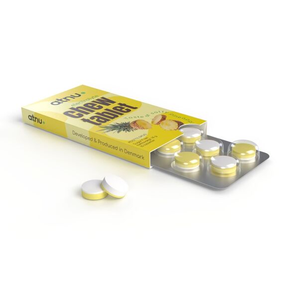 Atnu - Electrolyte Chew Tablet Pineapple Box - 12 psc / Health and Personal Care Uncategorized (Beauty)