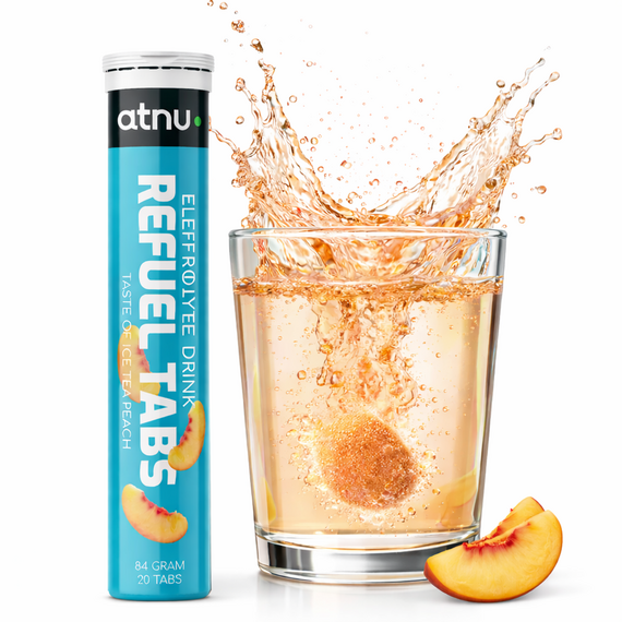 Atnu - Refuel Electrolyte Ice Tea Peach Box - 6 pcs / Health and Personal Care Uncategorized (Beauty)