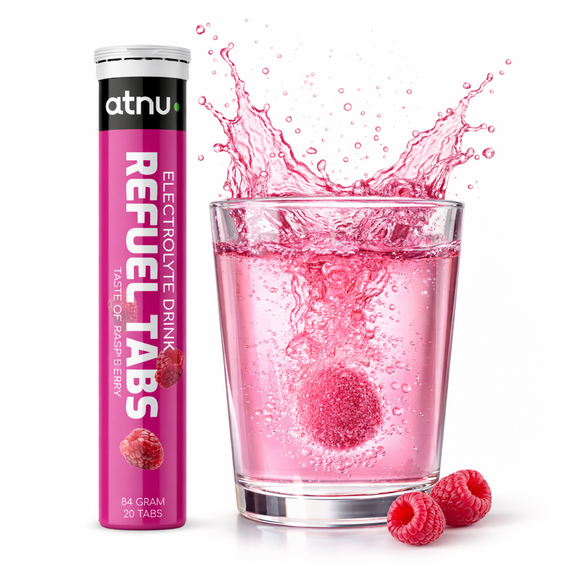 Atnu - Refuel Electrolyte Raspberry Box - 6 pcs. / Health and Personal Care Uncategorized (Beauty)