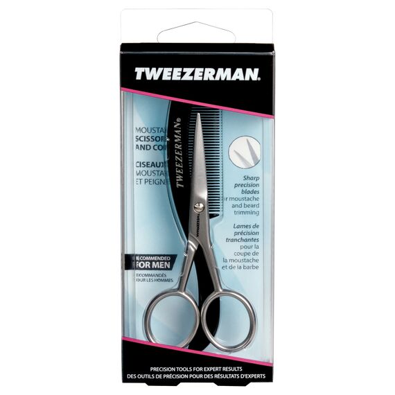 Tweezerman - Moustache Scissors With Comb / Health and Personal Care Αταξινόμητα (Ομορφιά)