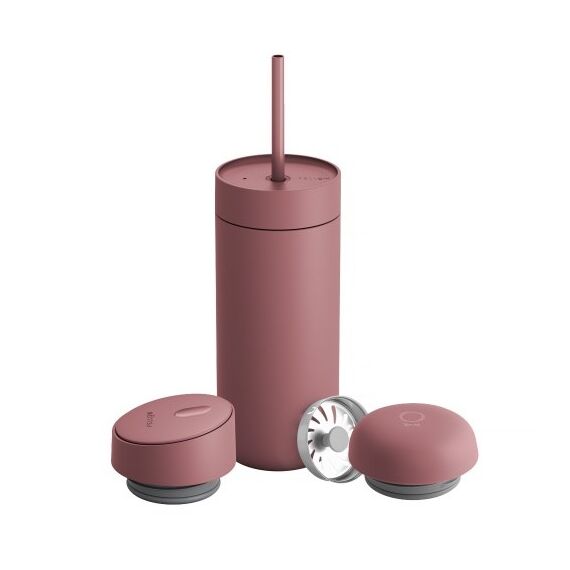 Fellow Carter Move Mug 3-in-1 Travel mug with 3 lids 473 ml Powder Pink Κουζίνα Σπίτι & Κουζίνα