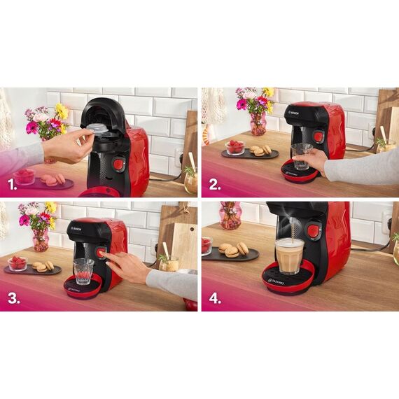Bosch Tassimo Happy TAS103E coffee maker Fully-auto Capsule coffee machine 0.7 L Coffee Machines Appliances