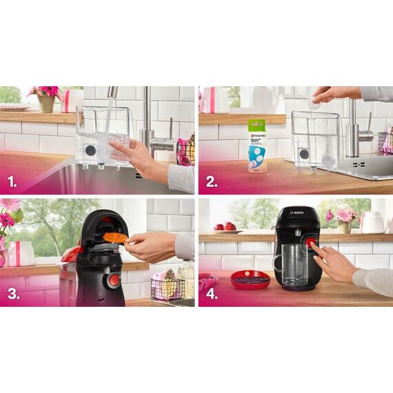Bosch Tassimo Happy TAS103E coffee maker Fully-auto Capsule coffee machine 0.7 L Coffee Machines Appliances