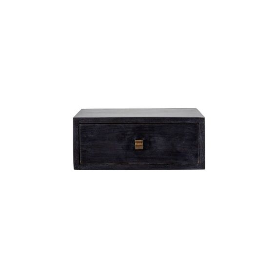 House Doctor - Bedsi Side Table - 25x35x14 cm - Black / Home and Kitchen