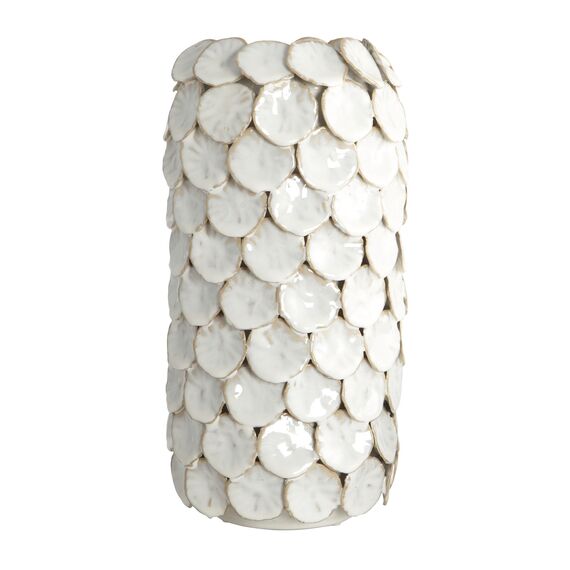 House Doctor - Dot Vase - H30 cm - White / Home and Kitchen