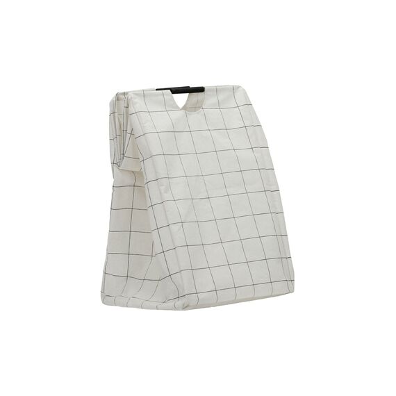House Doctor - Laundry Bag HDSquares - White / Home and Kitchen