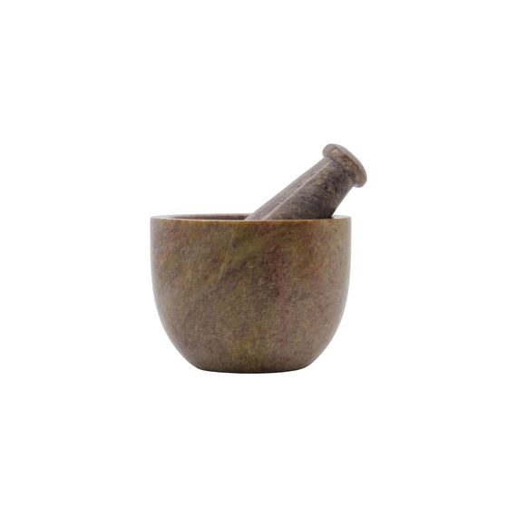 House Doctor - Mortar with Pestle - Brown / Home and Kitchen