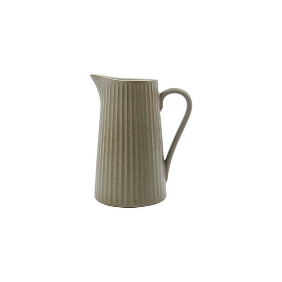 House Doctor - Pleat Jug - 128 cl - Grey/Brown / Home and Kitchen