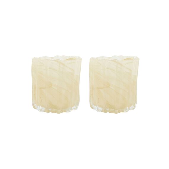 House Doctor - Tealight Holder HDCurl - Beige / Home and Kitchen