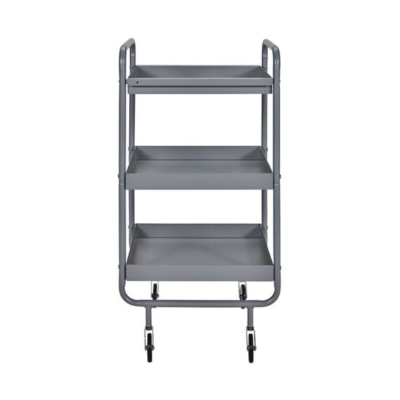 House Doctor - Trolley, HDRoll - Grey - l: 42 cm, w: 38 cm, h: 85 cm / Home and Kitchen