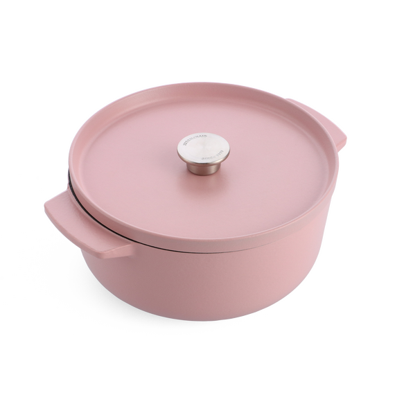 KitchenAid - Cast Iron Casserole - Dried Rose - 26 cm / Home and Kitchen