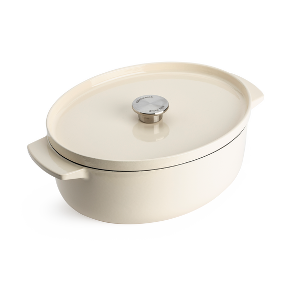 KitchenAid - KA-Oval Casserole - Almond Cream - 30 cm/5.6L / Home and Kitchen