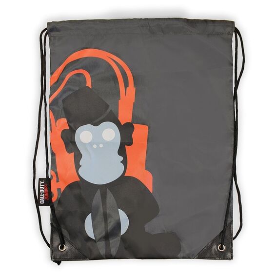 Official Call of Duty Monkey Bomb Drawstring Bag / Luggage and Travel Gear