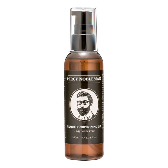 Percy Nobleman - Beard Conditioning Oil - Fragrance Free - 100 ml / Health and Personal Care