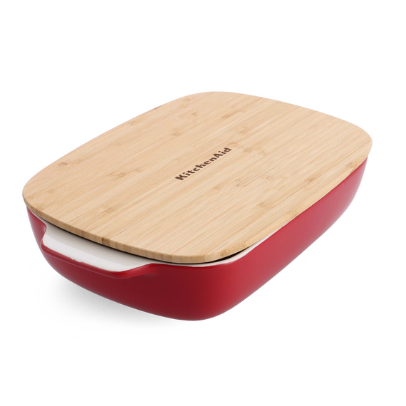 KitchenAid - Large Baker with Lid - Empire Red / Home and Kitchen