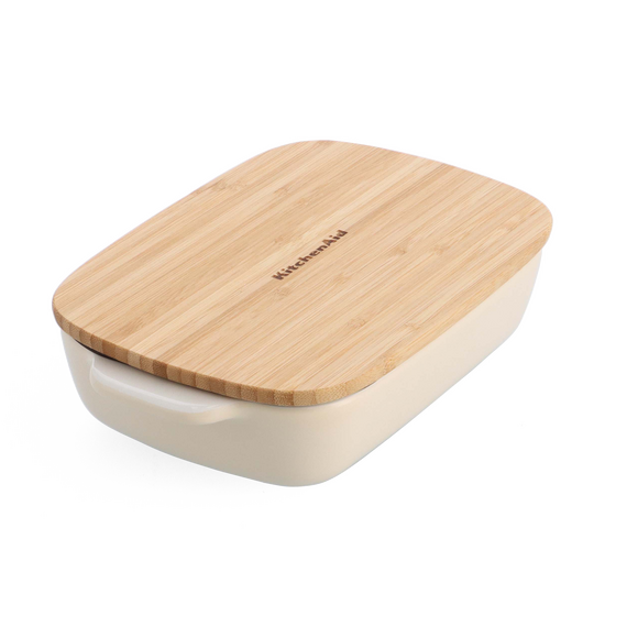 KitchenAid - Small Baker with Lid - Almond Cream / Home and Kitchen