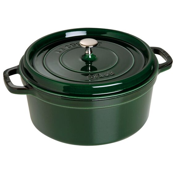 Staub - Cocotte - Basil-Green - 28 cm / Home and Kitchen