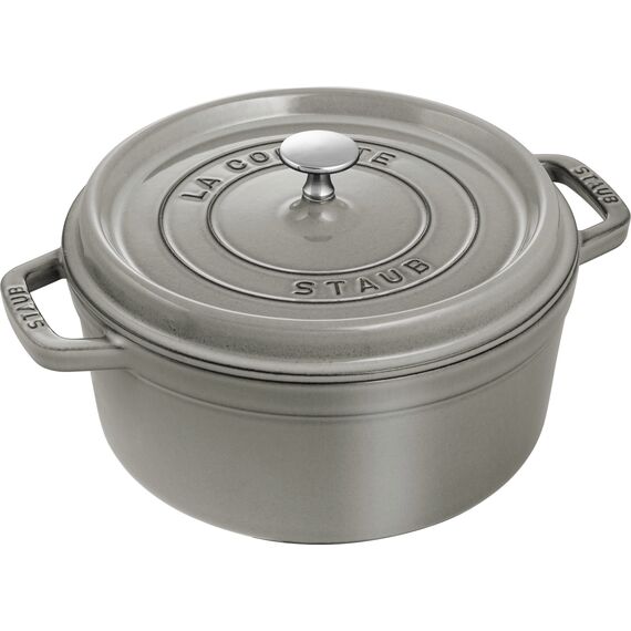 Staub - Cocotte - Graphite-grey - 26 cm / Home and Kitchen
