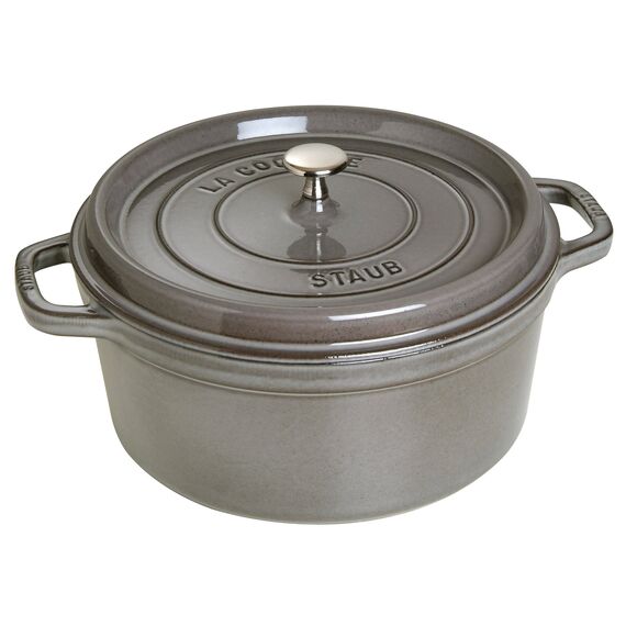 Staub - Cocotte - Graphite-grey - 28 cm / Home and Kitchen