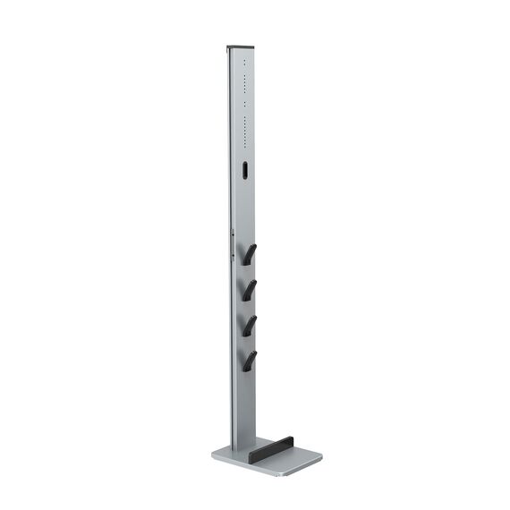 XAVAX - Stand Organizer Vacuum Cleaner - Black/Silver / Home and Kitchen