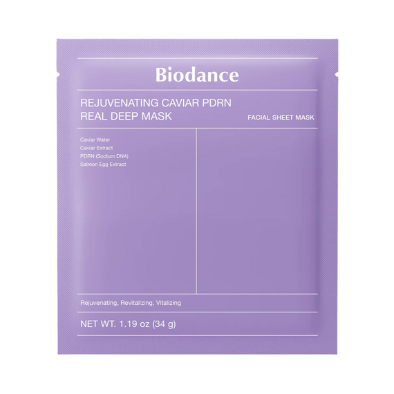 Biodance - Rejuvenating Caviar PDRN Real Deep Mask - 1 pcs. / Beauty