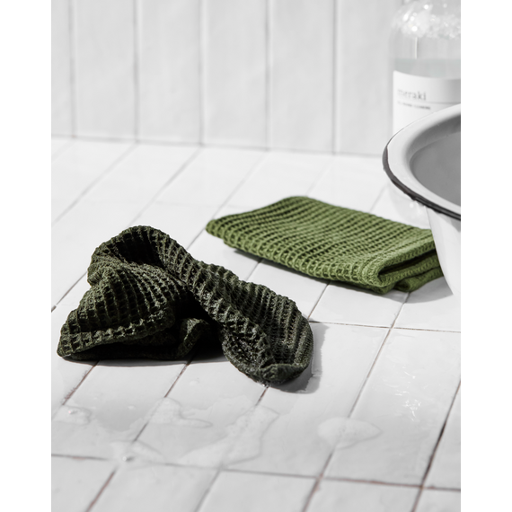 Meraki - Dish cloth - MKGreen - Green / Home and Kitchen