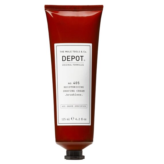 Depot - No. 405 Moisturizing Shaving Cream Brushless 125 ml / Health and Personal Care