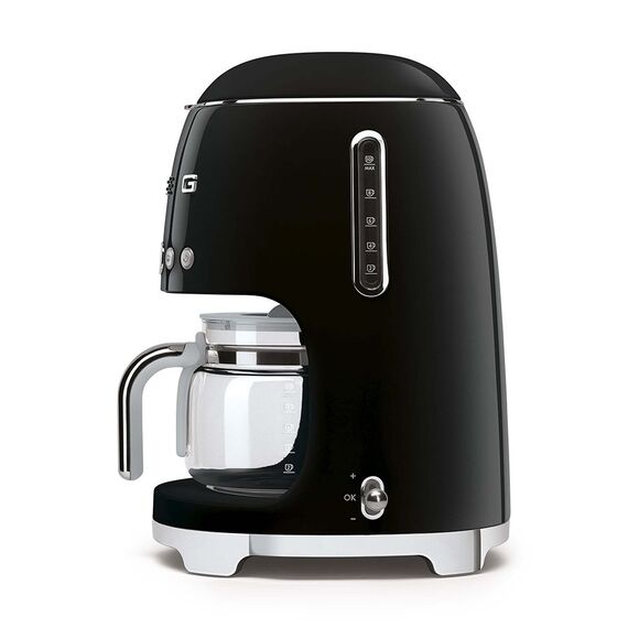 Smeg 50's Style Drip Filter Coffee Machine DCF02BLEU Black