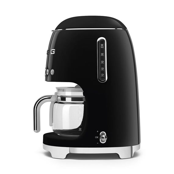 Smeg 50's Style Drip Filter Coffee Machine DCF02BLEU Black