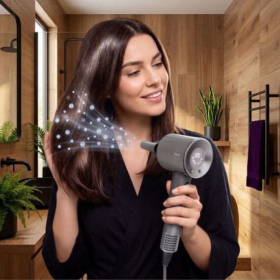 ELDOM HT280 Hair dryer, 1650 W, gray