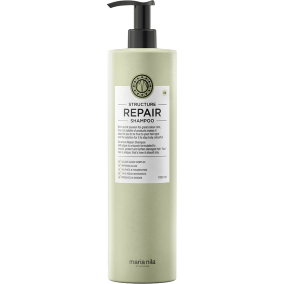 Maria Nila - Structure Repair Shampoo 1000 ml / Beauty