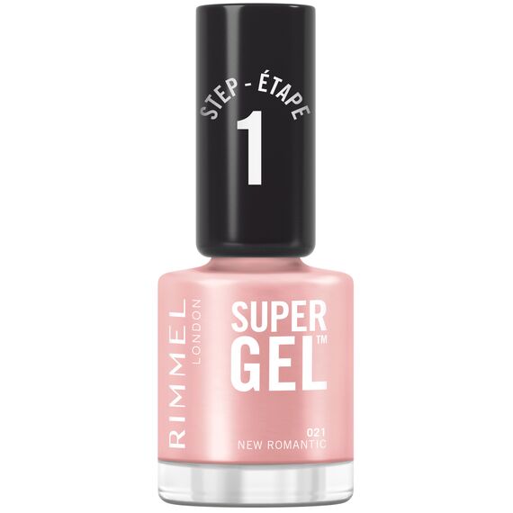 Rimmel London - Super Gel Nail Polish - 021 New Romantic - 12ml / Beauty