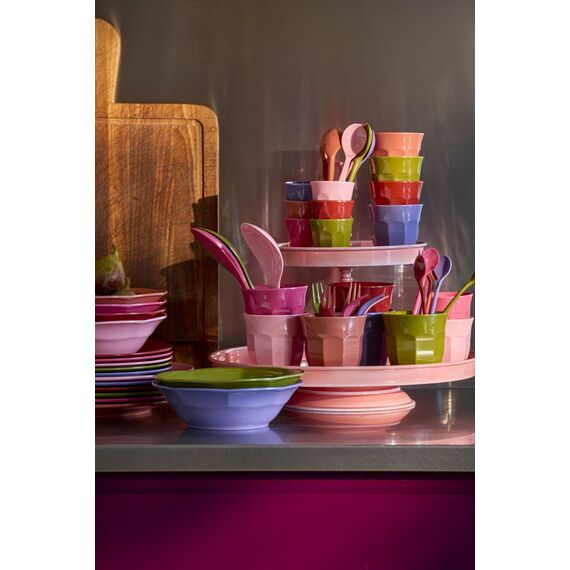 Rice - Melamine Cups - Assorted Solid Colors - Small - 160 ml / Home and Kitchen