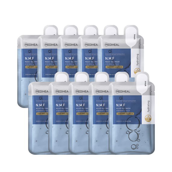 Mediheal - N.M.F Nude Gel Mask - 10 pcs. / Beauty