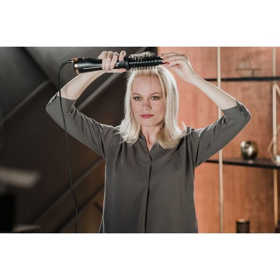 Rowenta Ultimate Experience CF9620 Hot air brush Warm Black, Copper 750 W