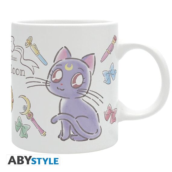 Sailor Moon - Luna & Artemis Chibi Mug (320ml) / Home and Kitchen