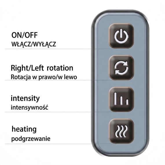 Foot Massager with Heating Function Warming Feet Massager MT6541
