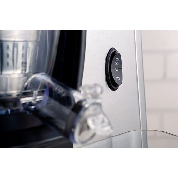 ELDOM PJ400 juice maker Centrifugal juicer 400 W Black, Silver